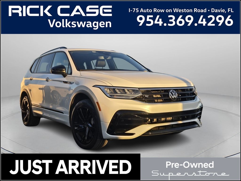 Certified 2024 Volkswagen Tiguan 2.0T SE R-Line Black SUV