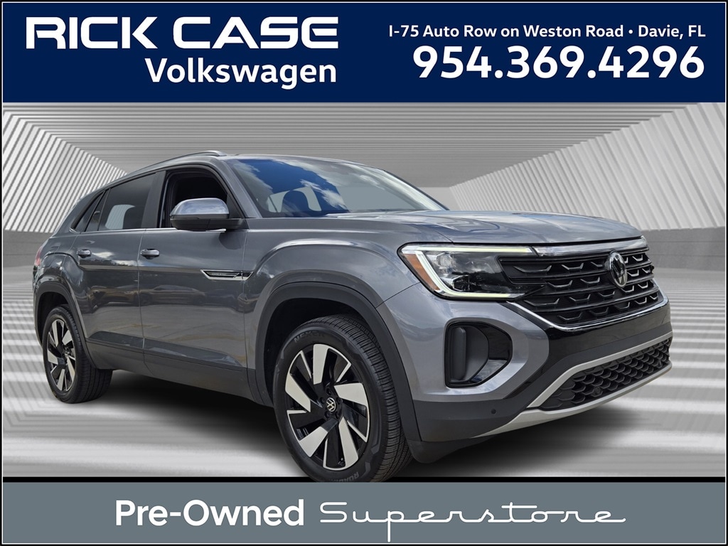 Certified 2024 Volkswagen Atlas Cross Sport 2.0T SE w/Technology SUV