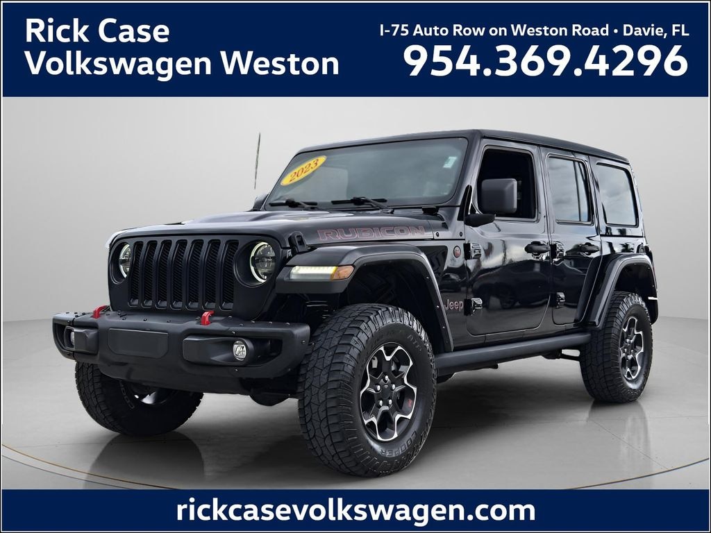 Used 2023 Jeep Wrangler 4-DOOR RUBICON 4X4 SUV