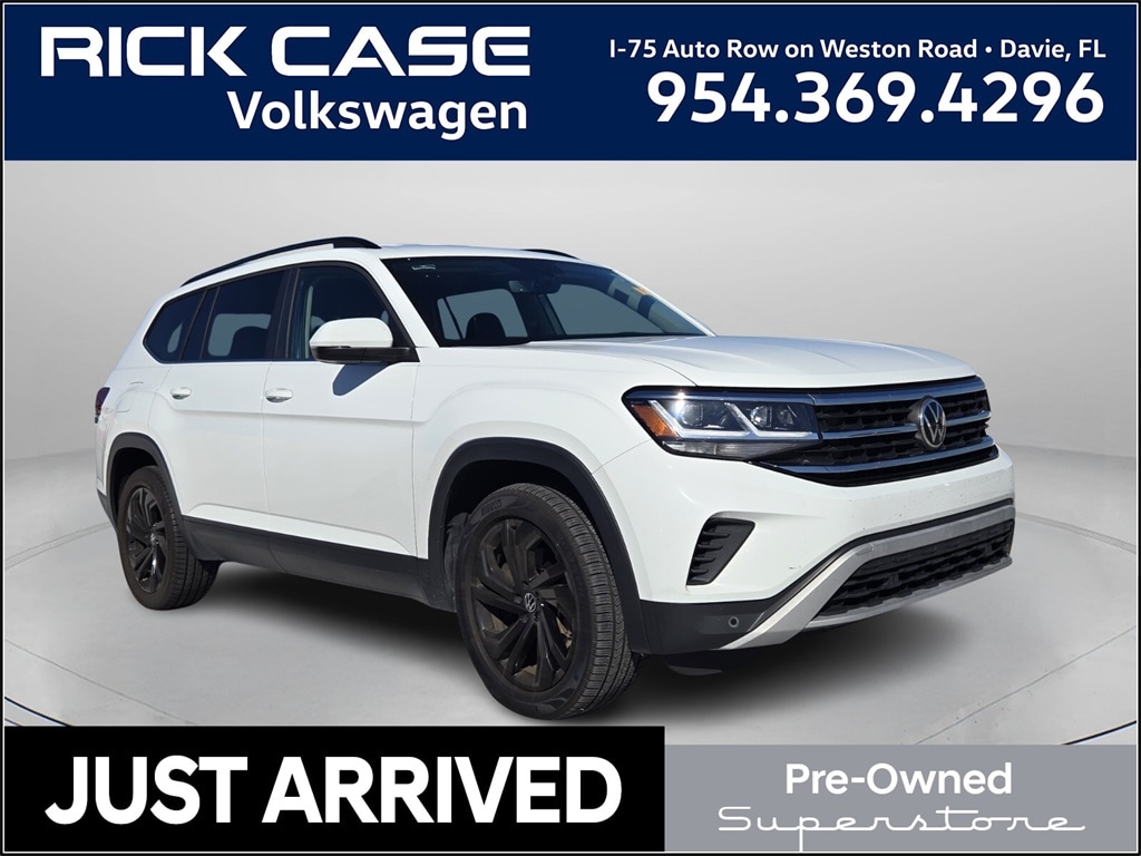 Used 2022 Volkswagen Atlas 3.6L V6 SE w/Technology SUV