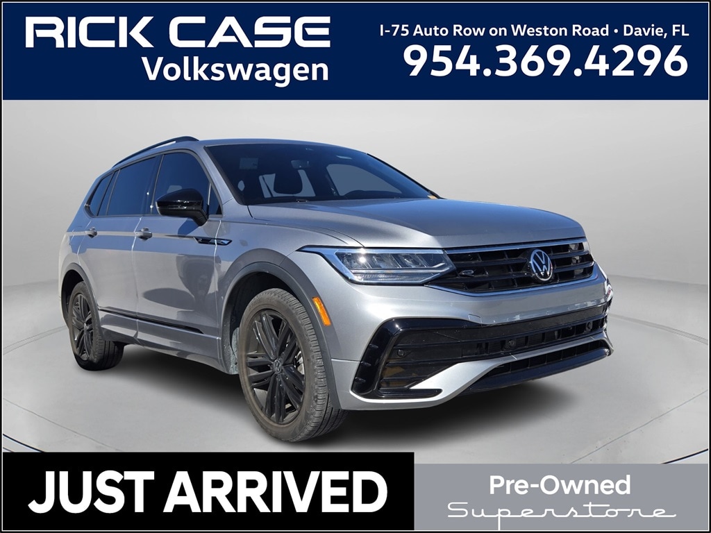 Used 2022 Volkswagen Tiguan 2.0T SE R-Line Black SUV