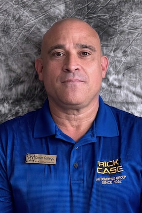 Staff member Cesar Gallego from 3155fe530c06