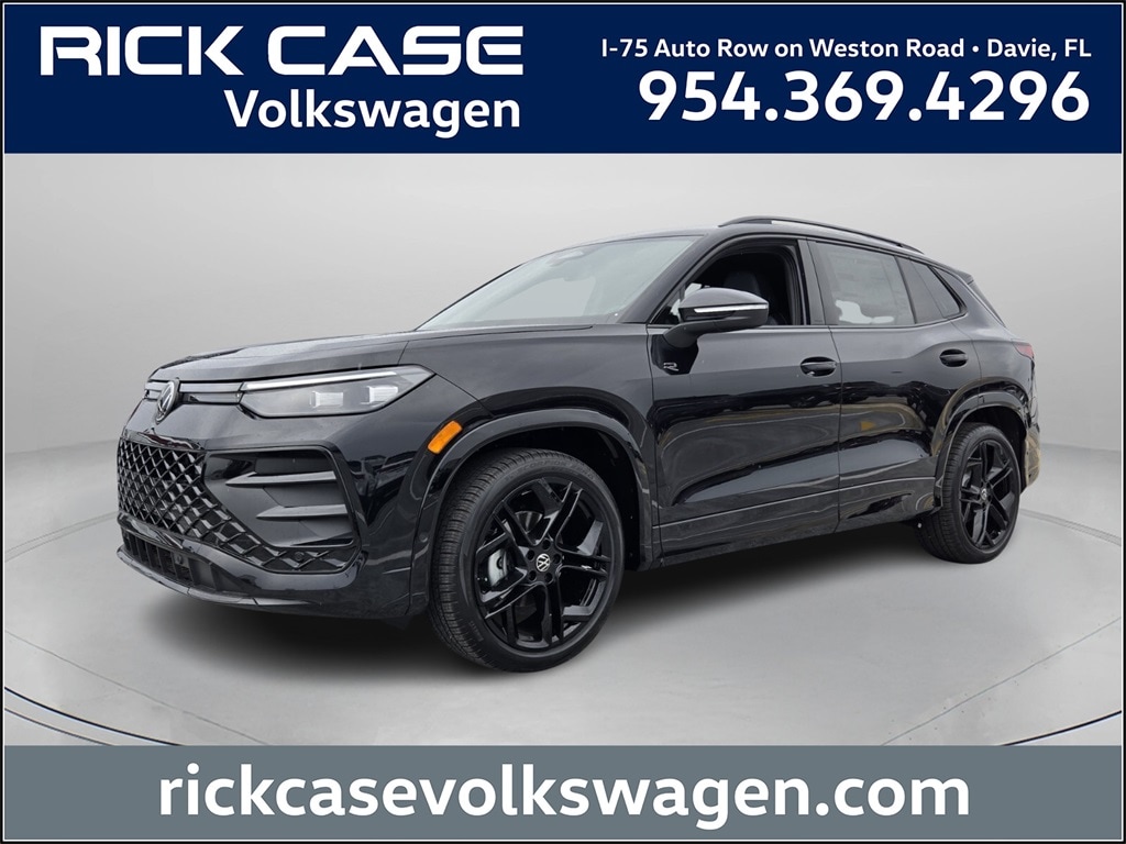New 2026 Volkswagen Tiguan 2.0T SE R-Line Black SUV