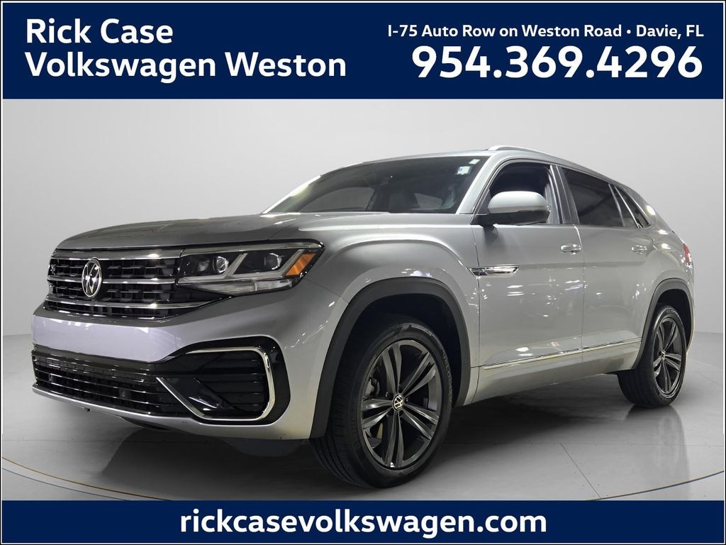 Certified 2021 Volkswagen Atlas Cross Sport 3.6L V6 SE w/Technology R-Line SUV