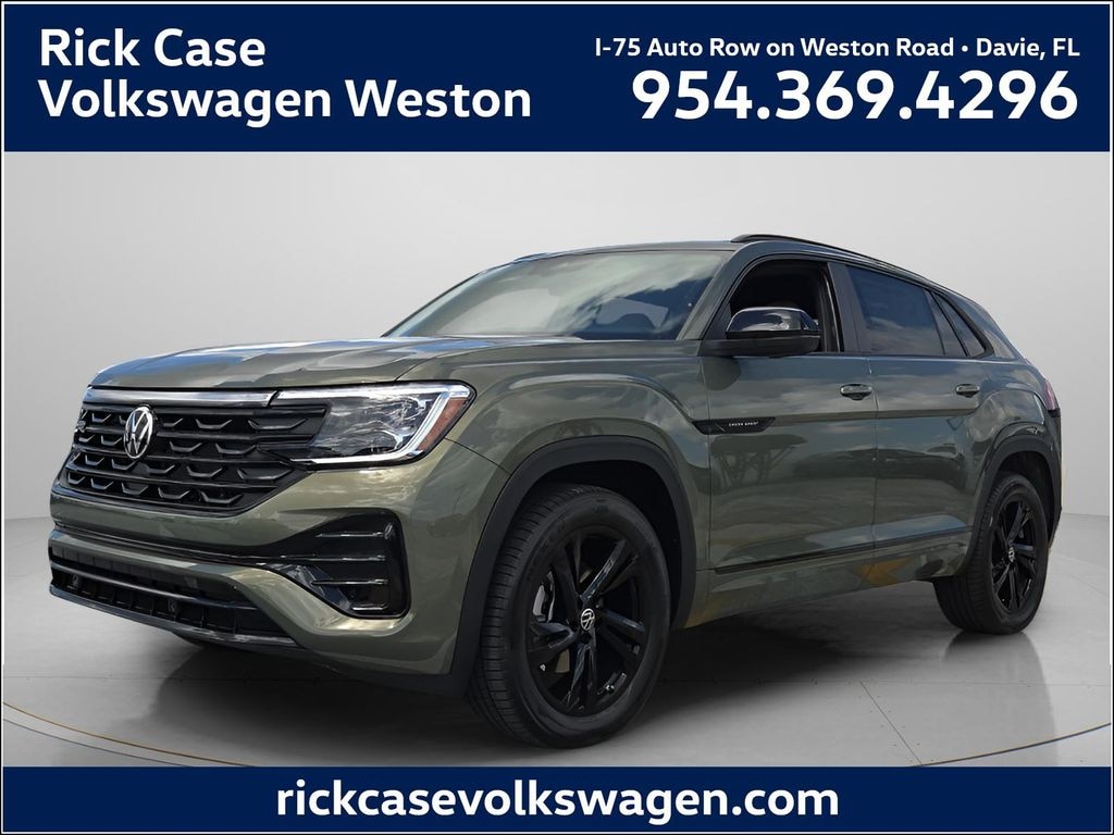 New 2026 Volkswagen Atlas Cross Sport SEL R-Line Black SUV