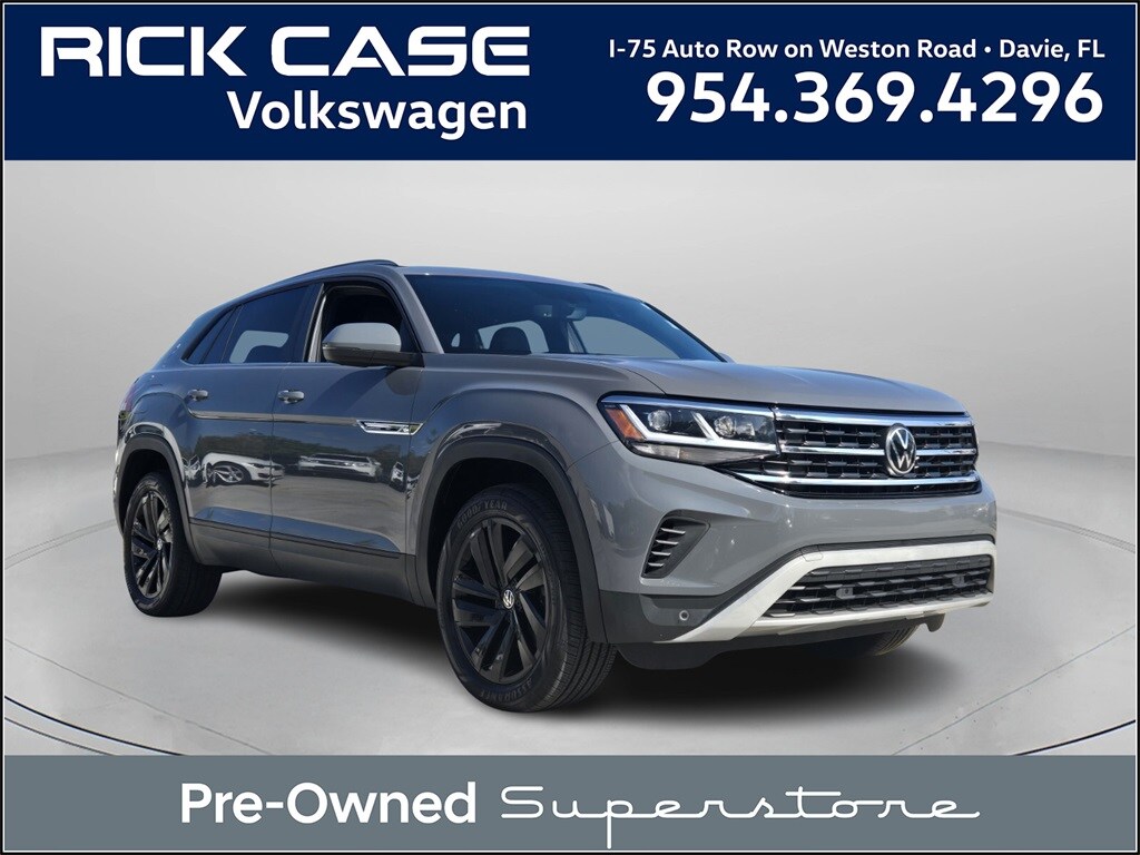 Used 2022 Volkswagen Atlas Cross Sport 3.6L V6 SE w/Technology SUV
