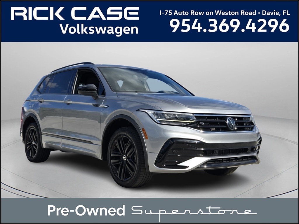Used 2022 Volkswagen Tiguan 2.0T SE R-Line Black SUV