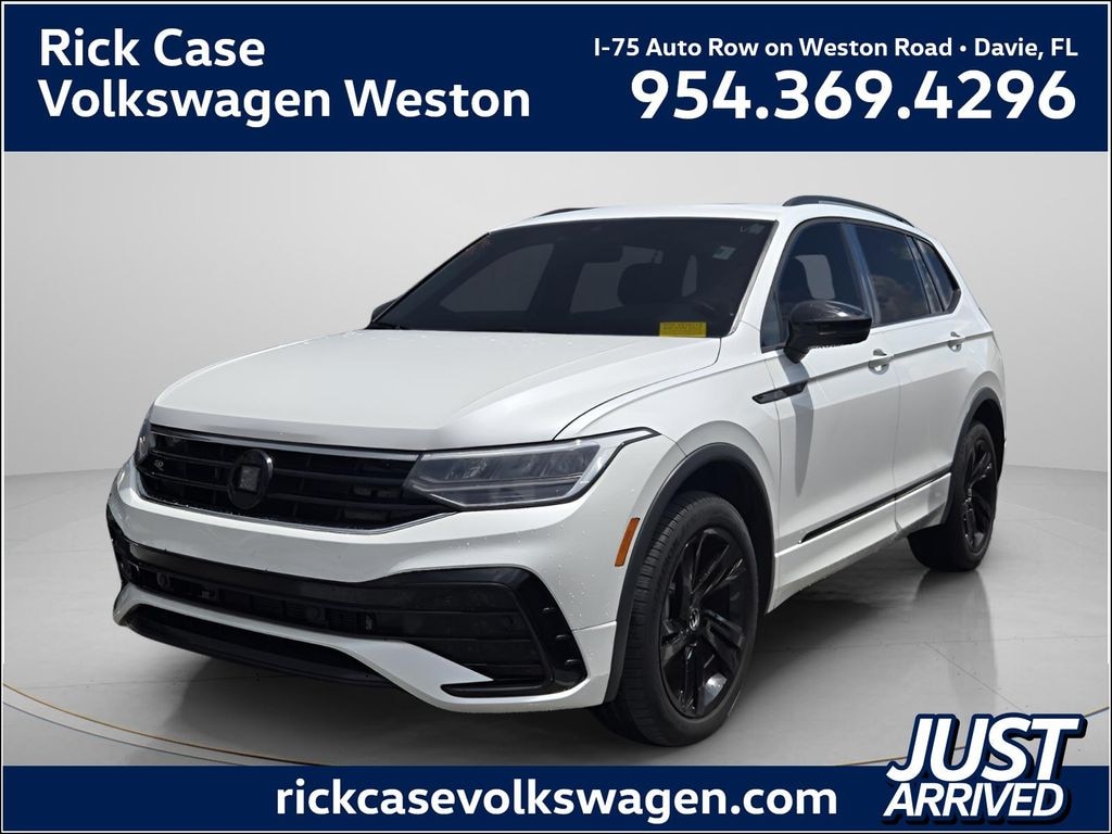 Certified 2024 Volkswagen Tiguan 2.0T SE R-Line Black SUV