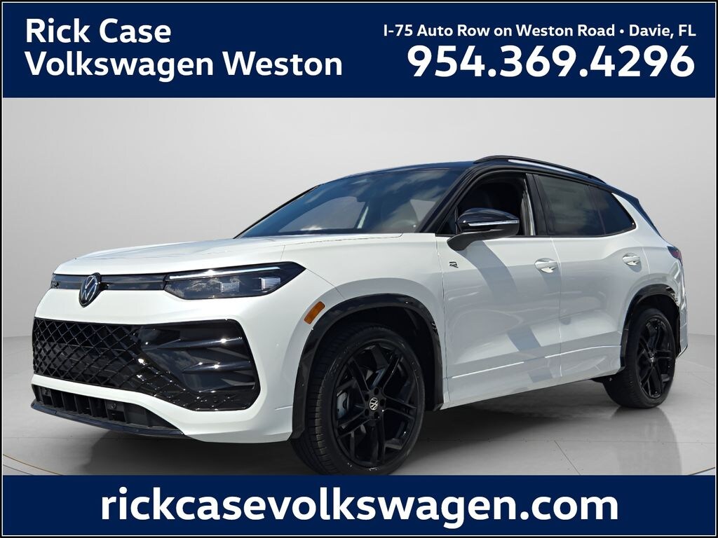 New 2026 Volkswagen Tiguan 2.0T SE R-Line Black SUV