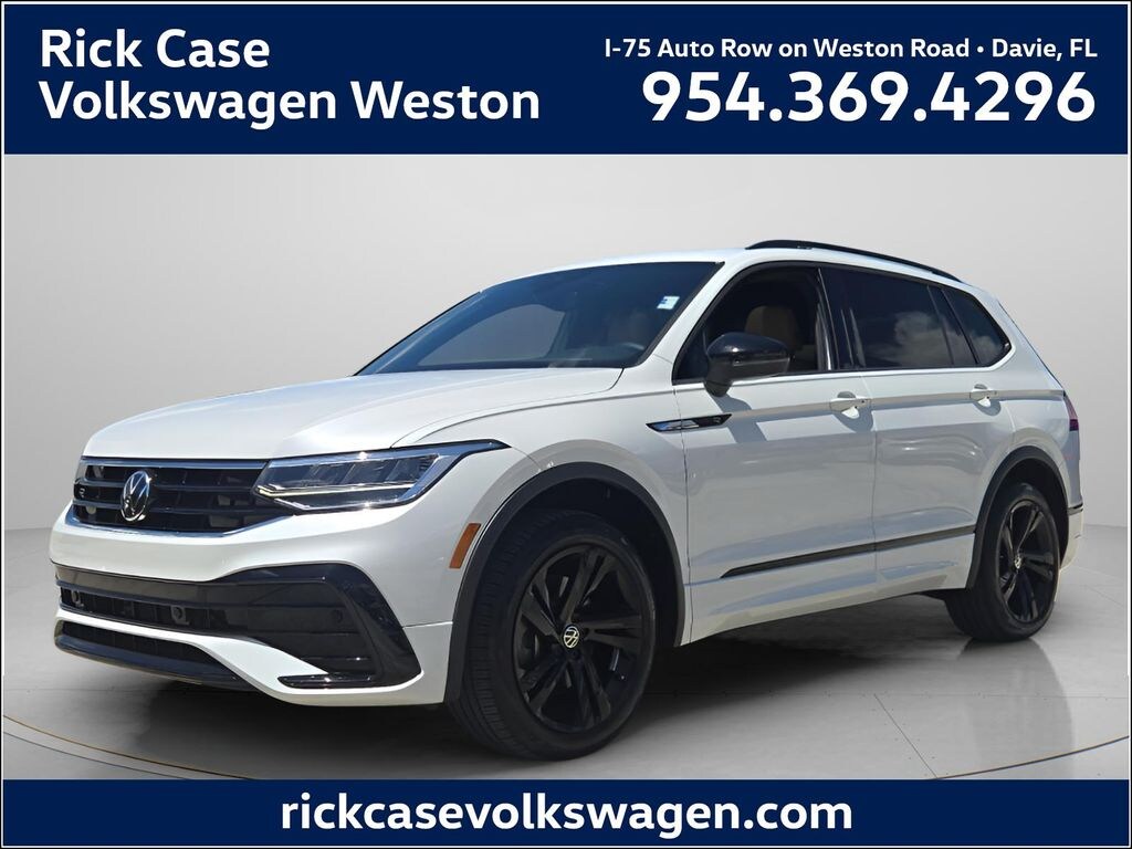Certified 2023 Volkswagen Tiguan 2.0T SE R-Line Black SUV