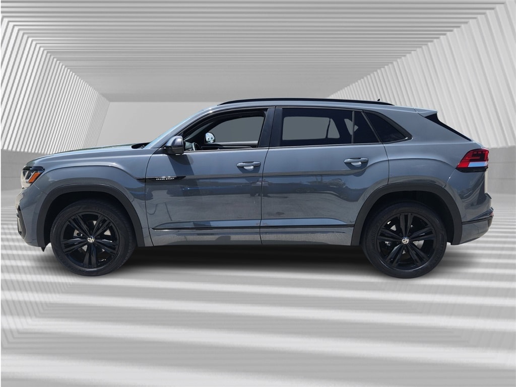 Certified 2023 Volkswagen Atlas Cross Sport 3.6L V6 SEL R-Line Black SUV