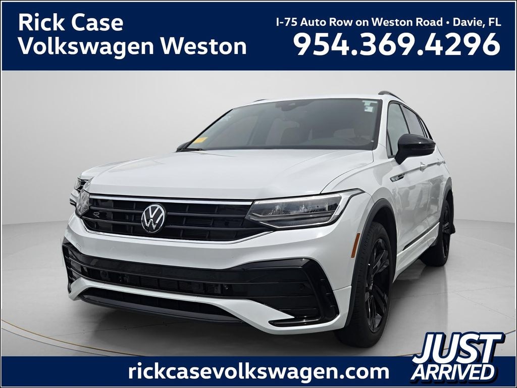 Certified 2024 Volkswagen Tiguan 2.0T SE R-Line Black SUV