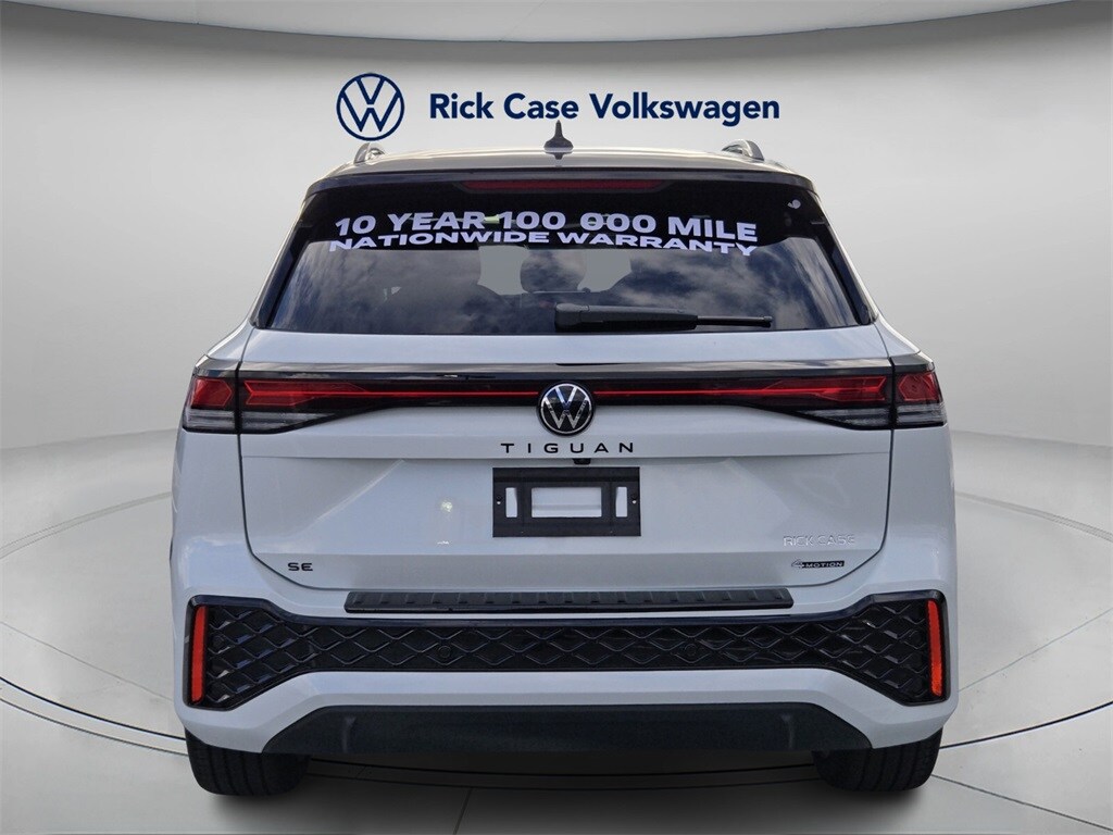 New 2026 Volkswagen Tiguan 2.0T SE R-Line Black SUV