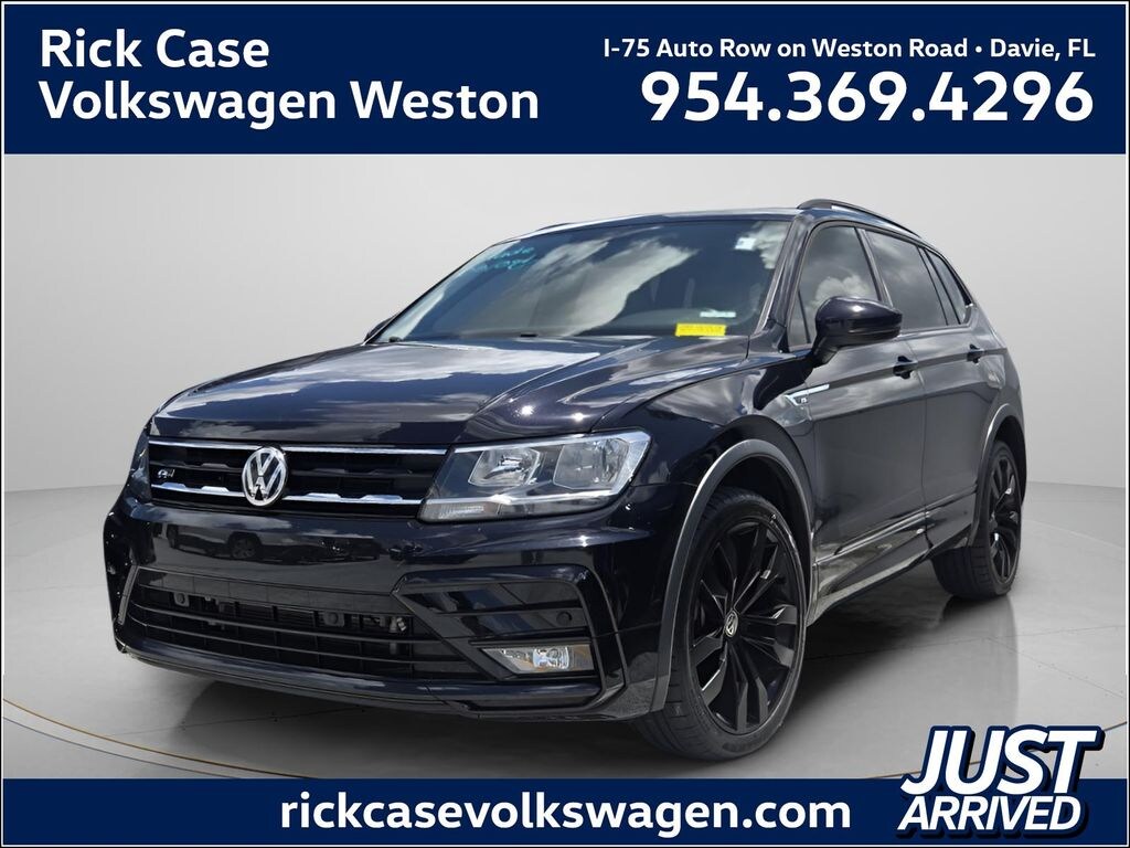 Used 2021 Volkswagen Tiguan 2.0T SE R-Line Black SUV