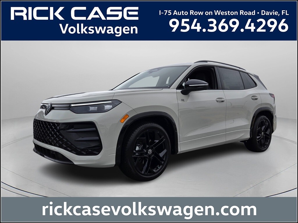 New 2026 Volkswagen Tiguan 2.0T SE R-Line Black SUV