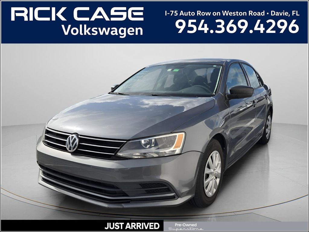 Used 2015 Volkswagen Jetta 2.0L S Sedan