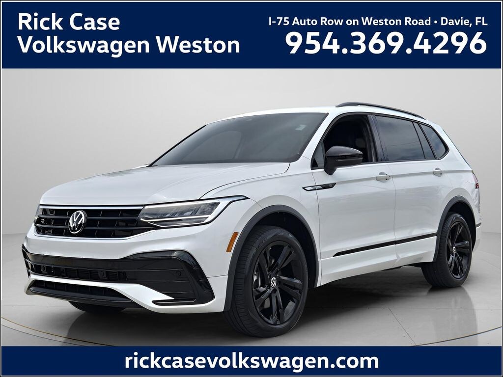 Certified 2024 Volkswagen Tiguan 2.0T SE R-Line Black SUV