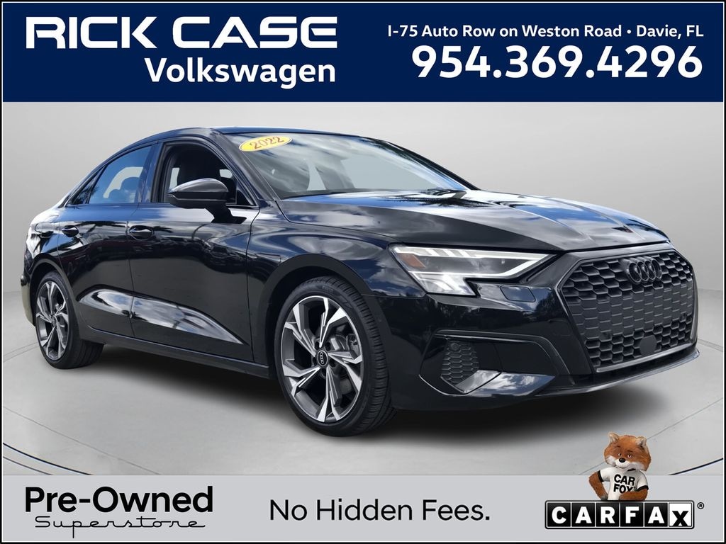 Used 2022 Audi A3 40 Premium Sedan