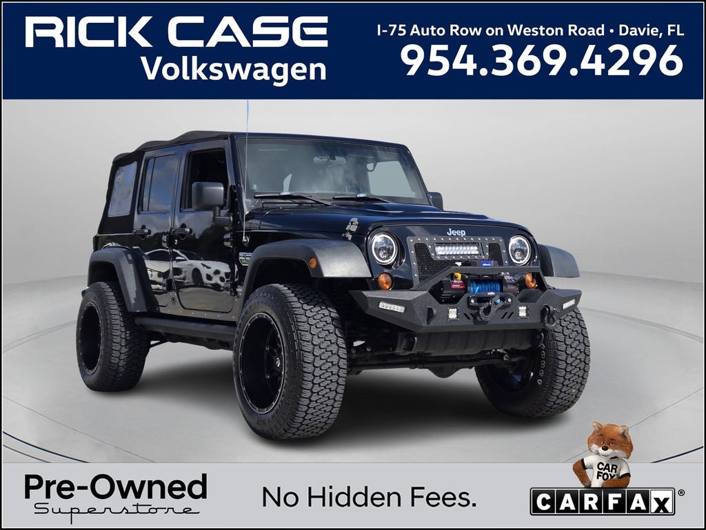 Used 2012 Jeep Wrangler Unlimited Rubicon SUV