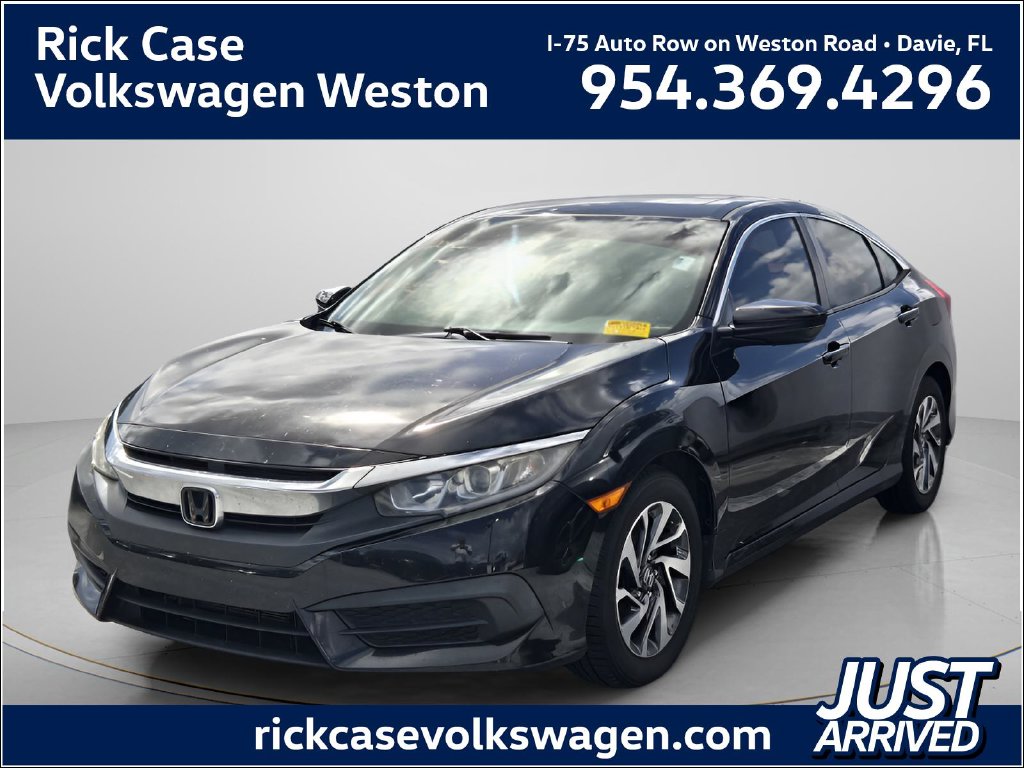 Used 2018 Honda Civic EX Sedan