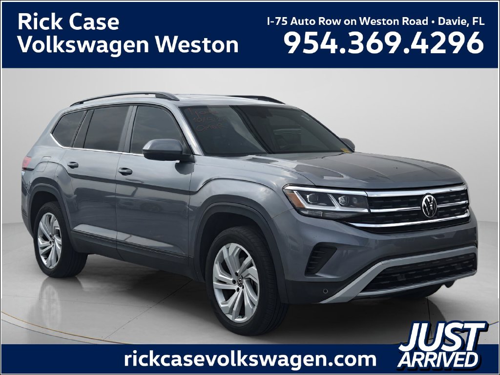 Used 2022 Volkswagen Atlas 2.0T SE w/Technology SUV