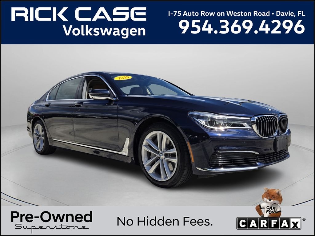 Used 2019 BMW 750i xDrive Sedan