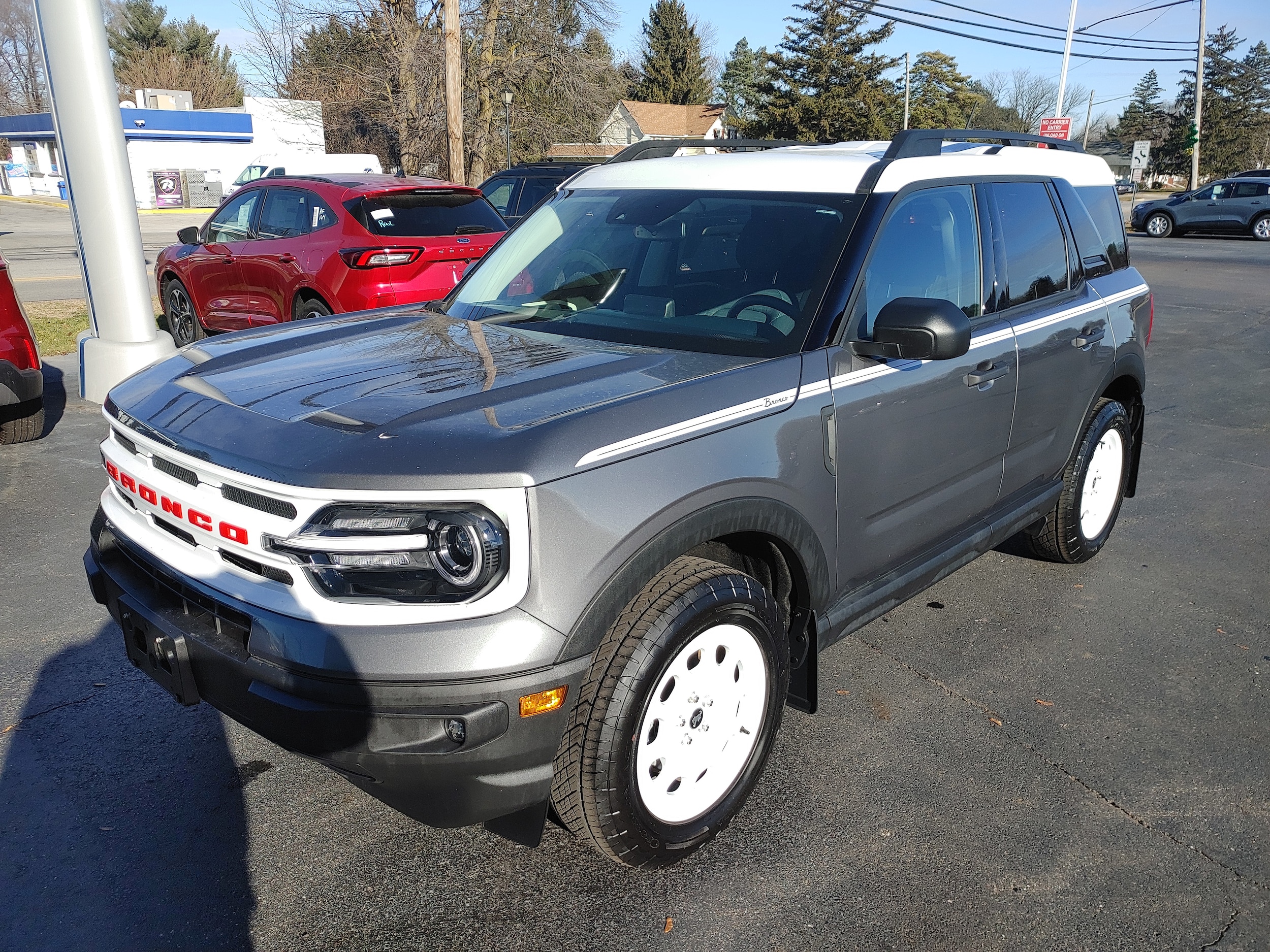 Used 2023 Ford Bronco Sport Heritage with VIN 3FMCR9G62PRD04034 for sale in Hemlock, MI