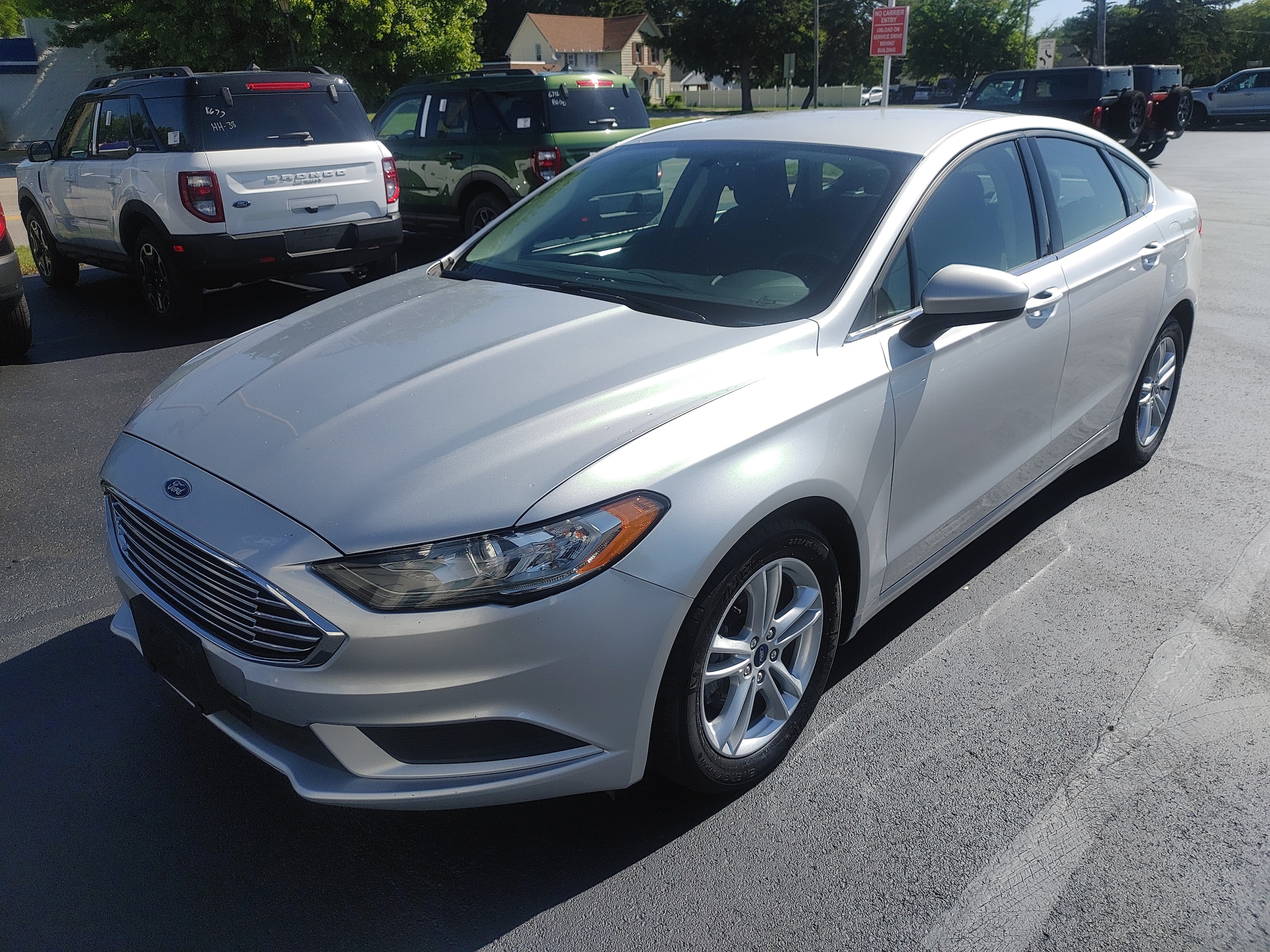 Used 2018 Ford Fusion SE with VIN 3FA6P0H79JR282699 for sale in Hemlock, MI