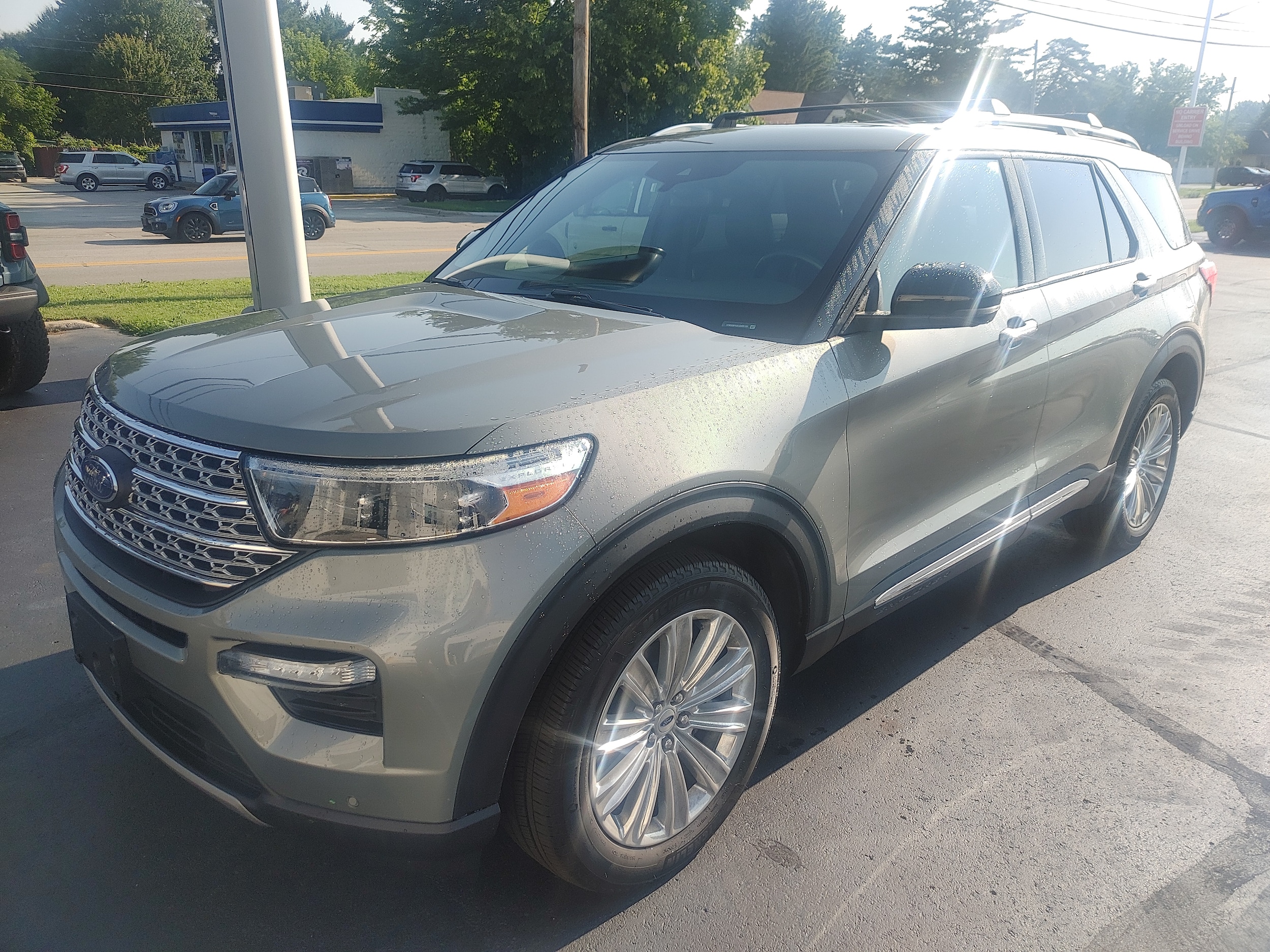 Used 2020 Ford Explorer Limited with VIN 1FMSK8FH3LGA85129 for sale in Hemlock, MI