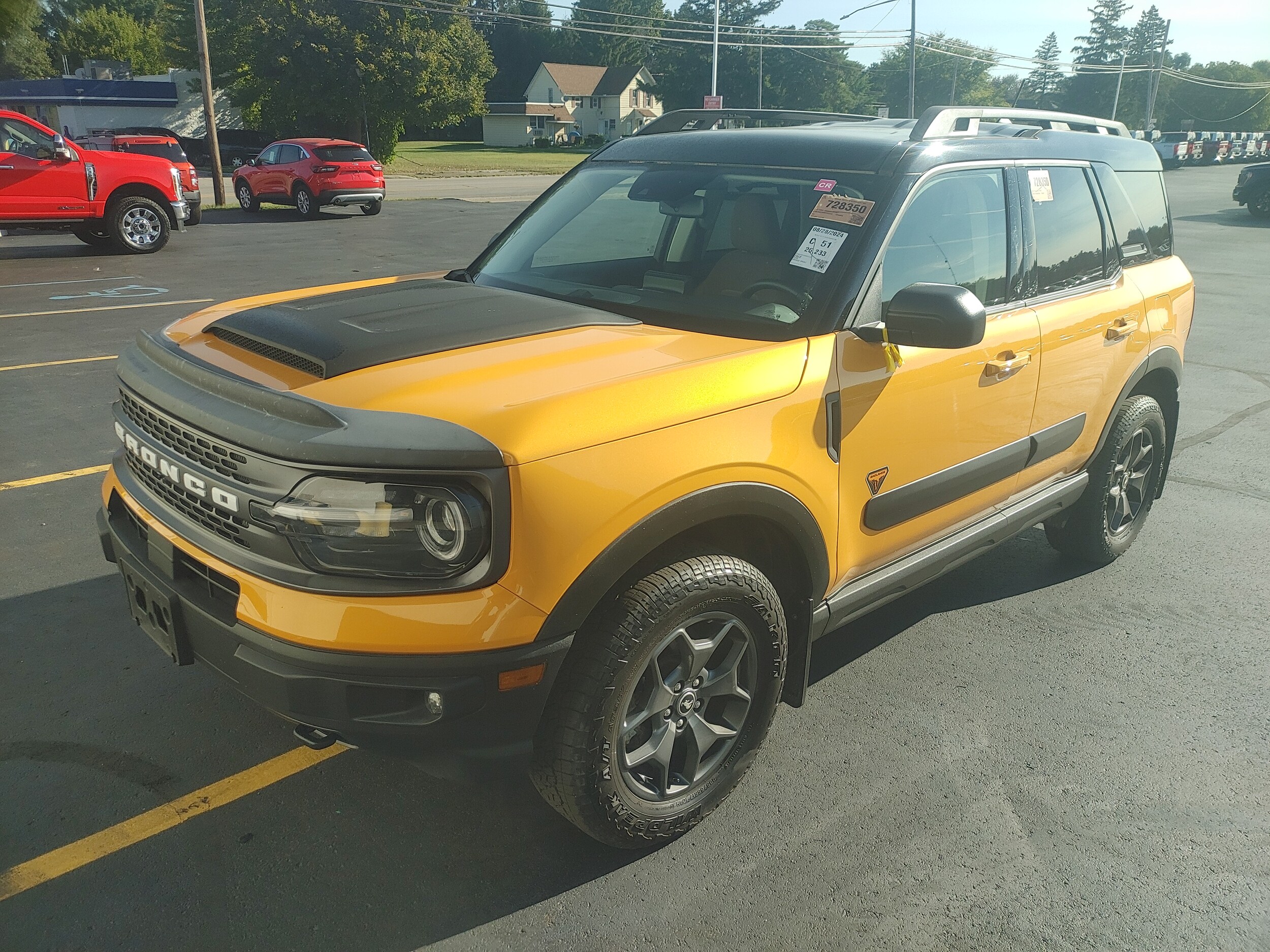 Used 2022 Ford Bronco Sport Badlands with VIN 3FMCR9D96NRD03545 for sale in Hemlock, MI