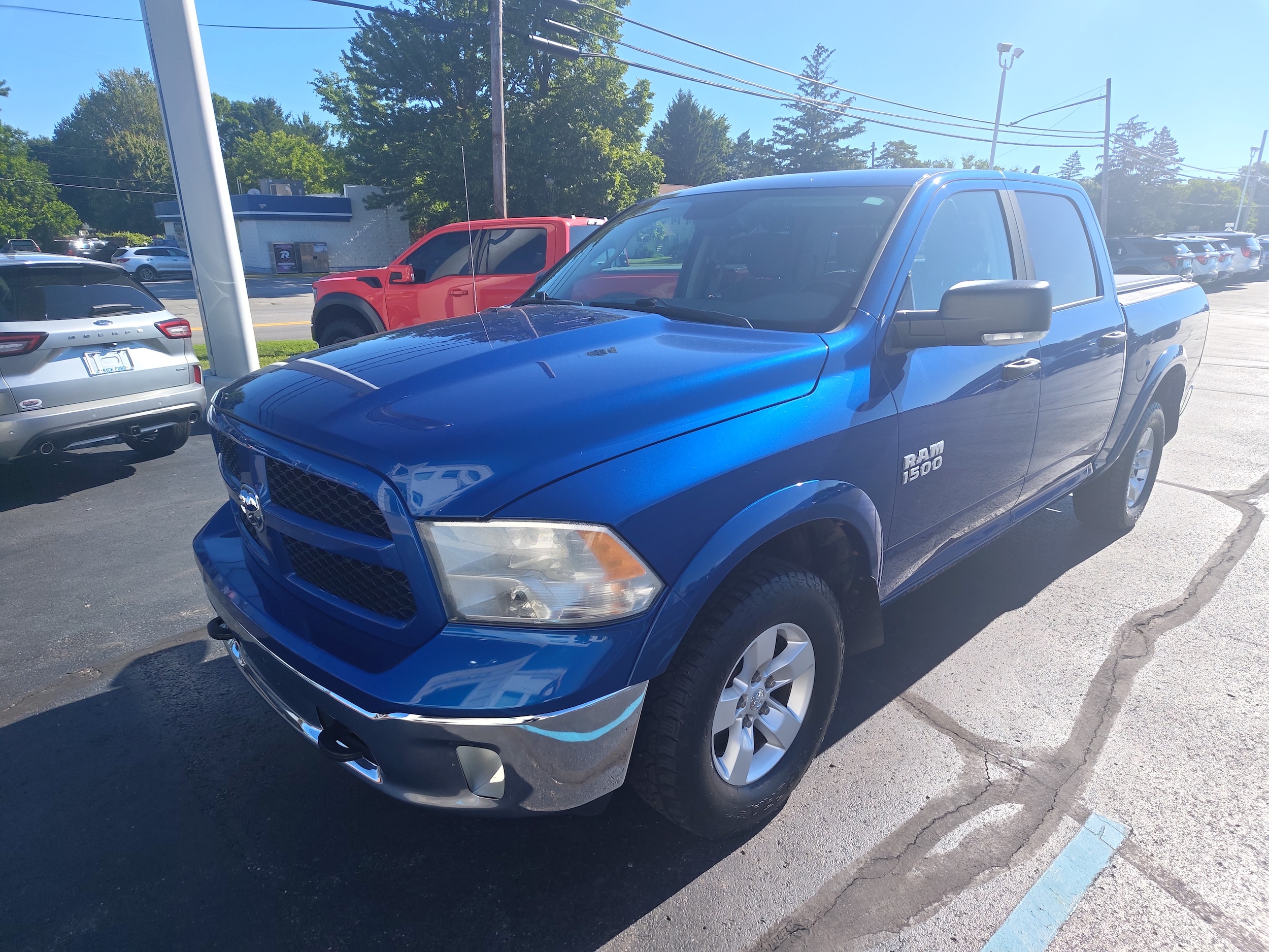 Used 2015 RAM Ram 1500 Pickup Outdoorsman with VIN 1C6RR7LG7FS689618 for sale in Hemlock, MI