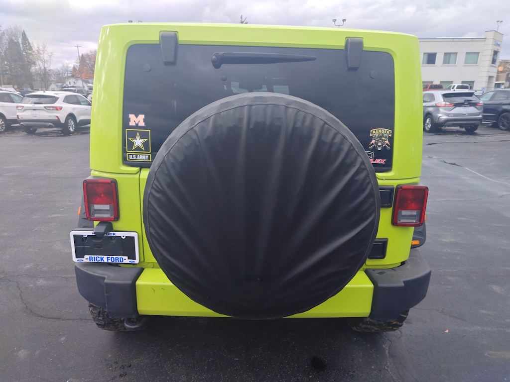 Used 2016 Jeep Wrangler Sahara SUV