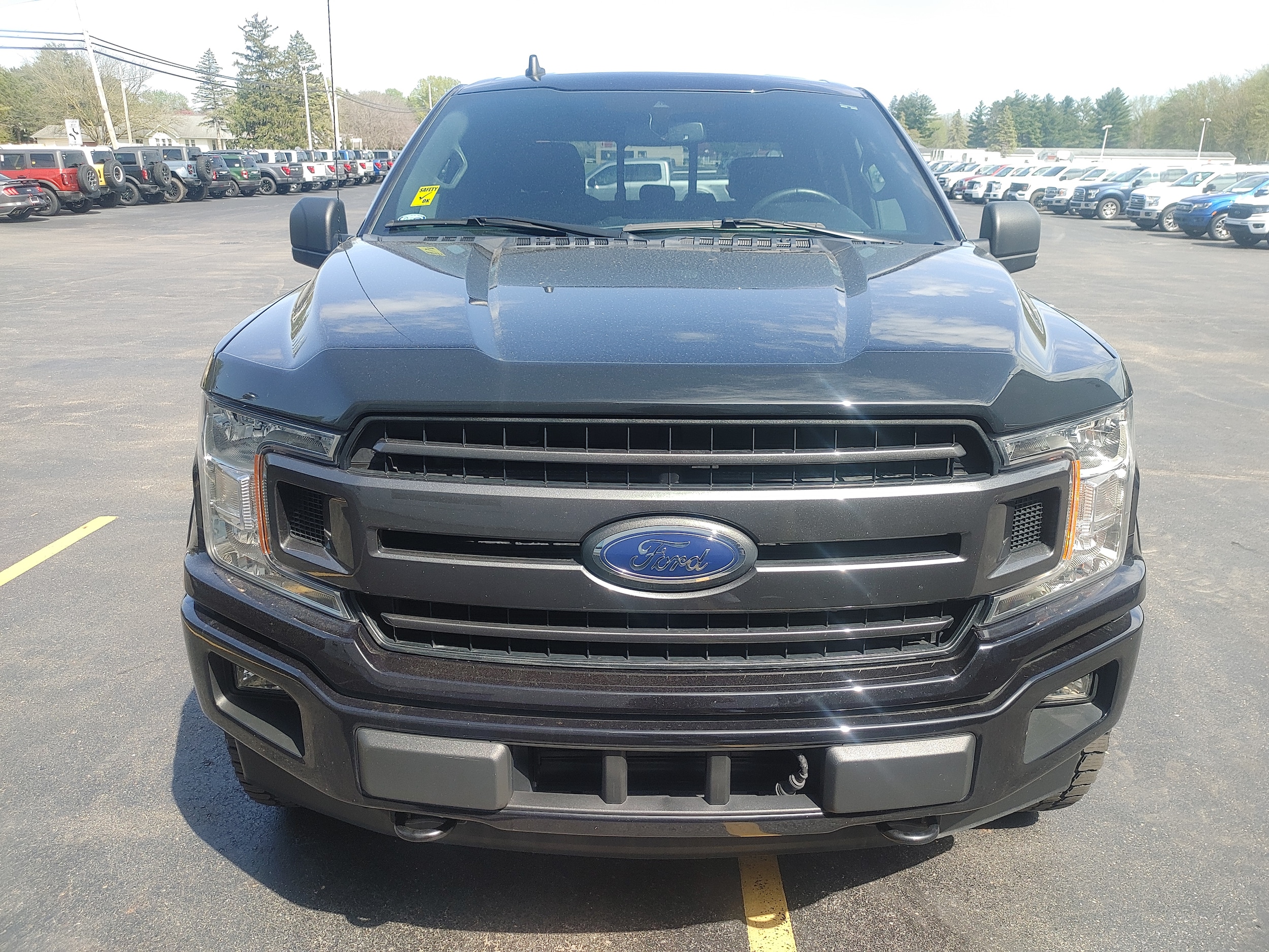 Used 2020 Ford F-150 XLT with VIN 1FTEW1EP6LKE53385 for sale in Hemlock, MI