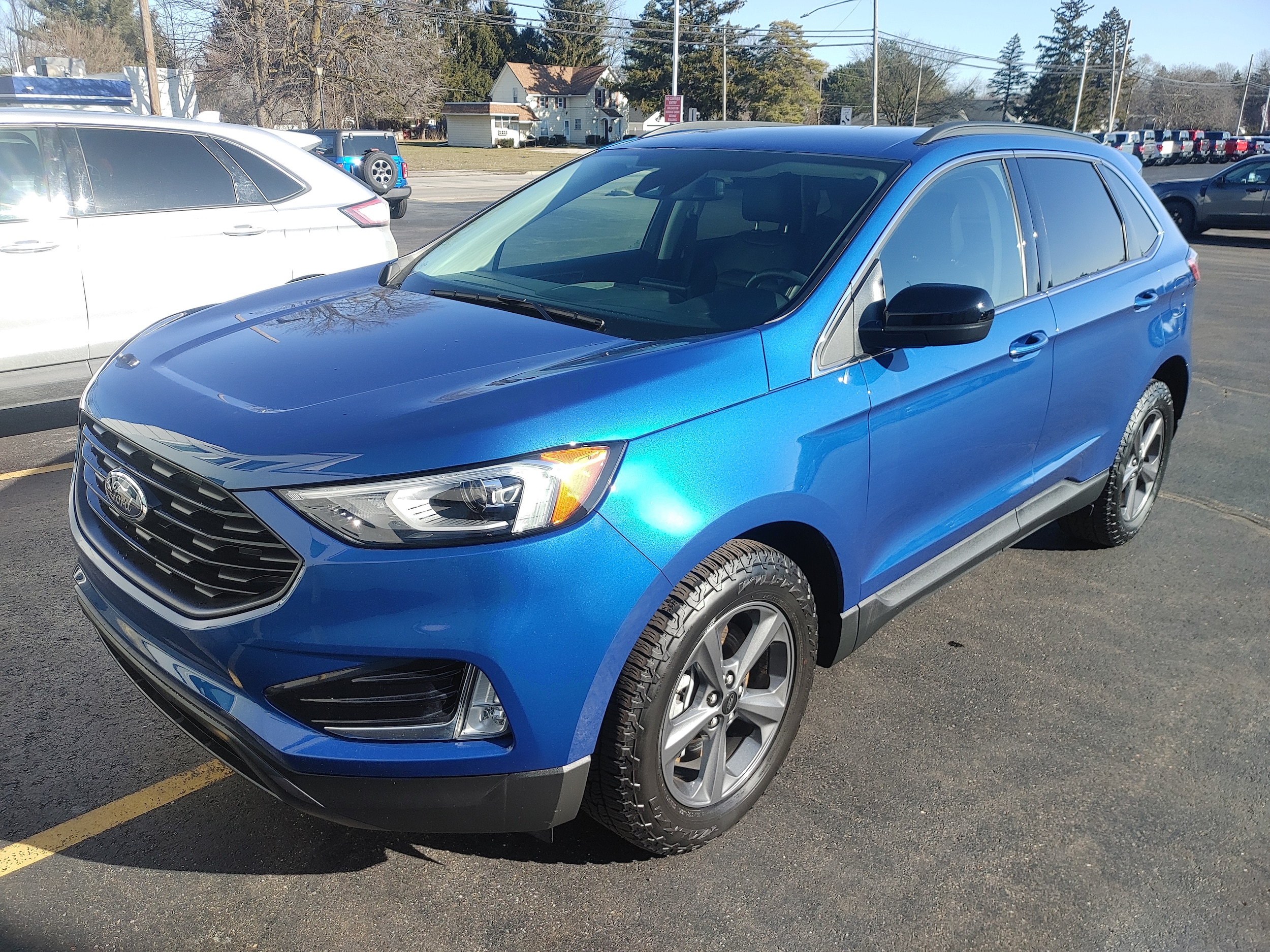 Used 2022 Ford Edge SEL with VIN 2FMPK4J93NBA14327 for sale in Hemlock, MI