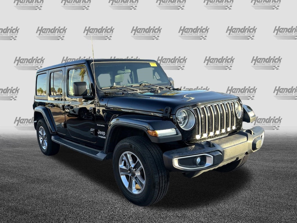 Used 2018 Jeep Wrangler Unlimited Sahara Convertible