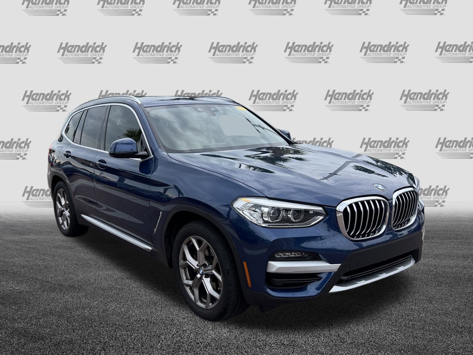 Used 2021 BMW X3 30i with VIN 5UXTY5C05M9E77332 for sale in Charleston, SC