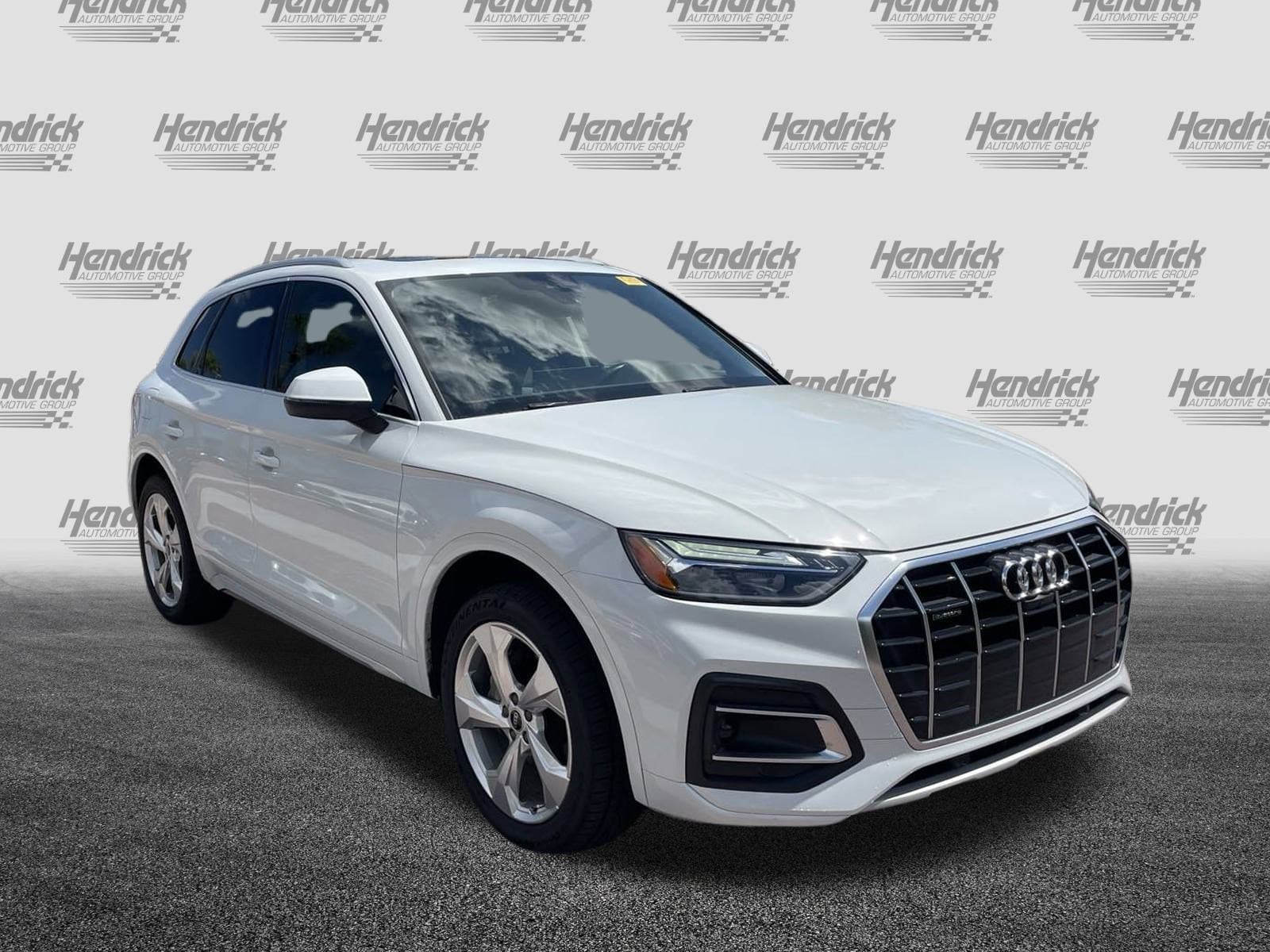 Used 2021 Audi Q5 Premium Plus with VIN WA1BAAFY5M2045321 for sale in Charleston, SC