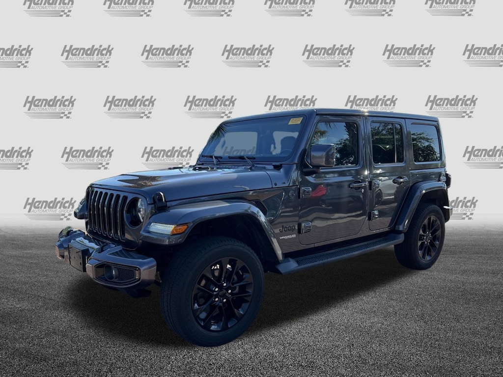 Used 2021 Jeep Wrangler Unlimited Sahara High Altitude Convertible