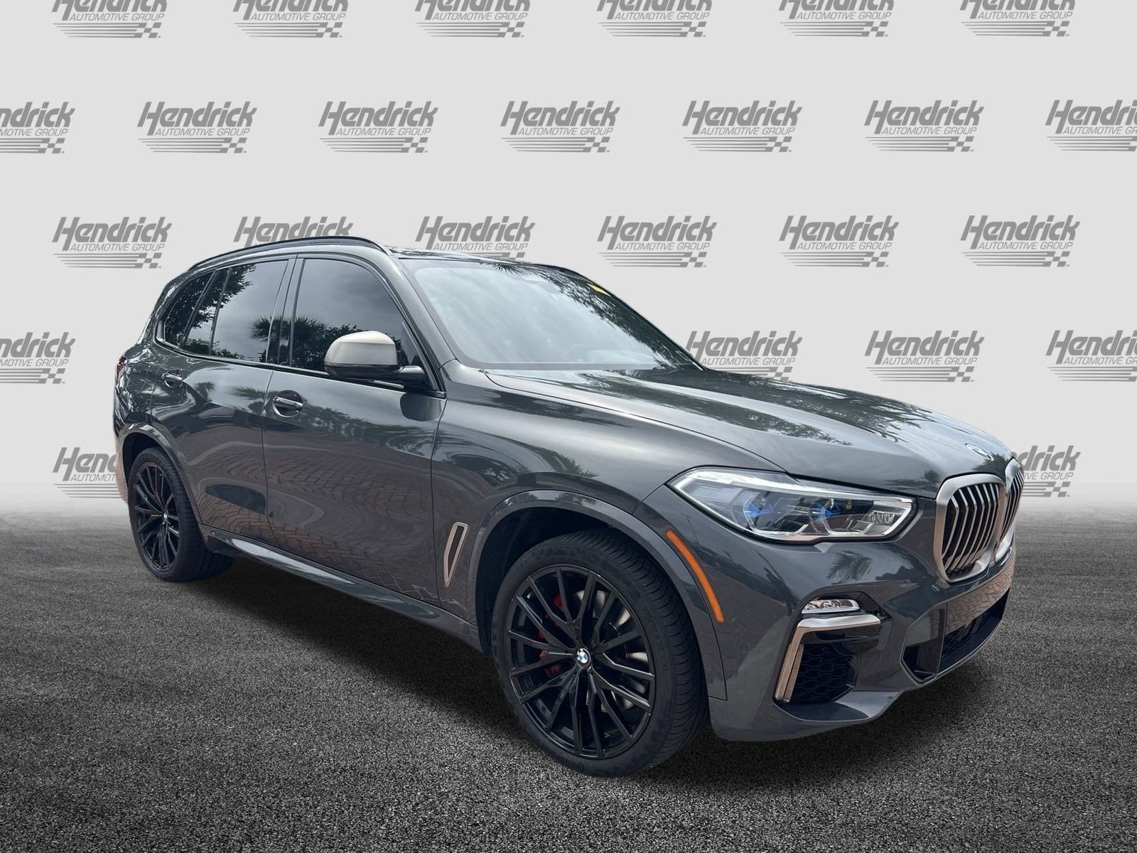 Certified 2021 BMW X5 M50i with VIN 5UXJU4C00M9H41165 for sale in Charleston, SC