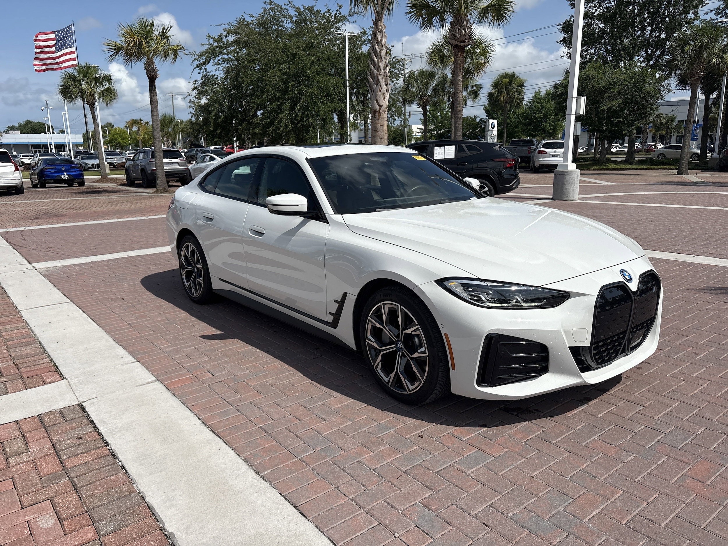 Certified 2023 BMW i4 Base with VIN WBY73AW00PFR21336 for sale in Charleston, SC