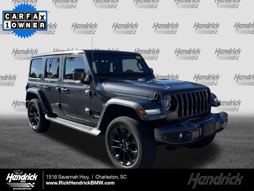 Used 2021 Jeep Wrangler Unlimited Sahara High Altitude Convertible