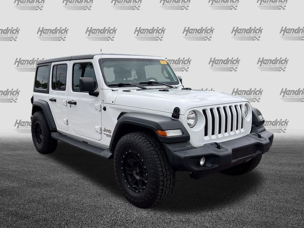 Used 2018 Jeep Wrangler Unlimited Sport S Convertible