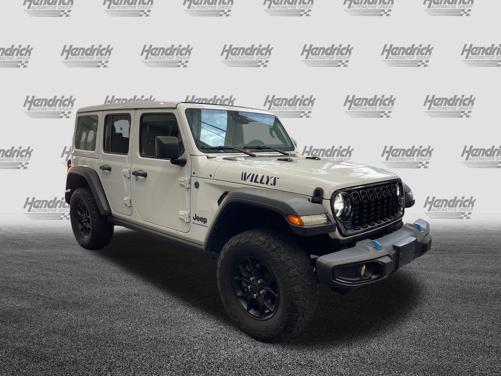 Used 2024 Jeep Wrangler 4xe Willys Convertible