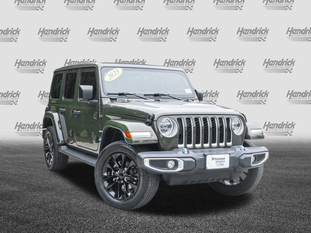 Used 2022 Jeep Wrangler 4xe Unlimited Sahara Convertible