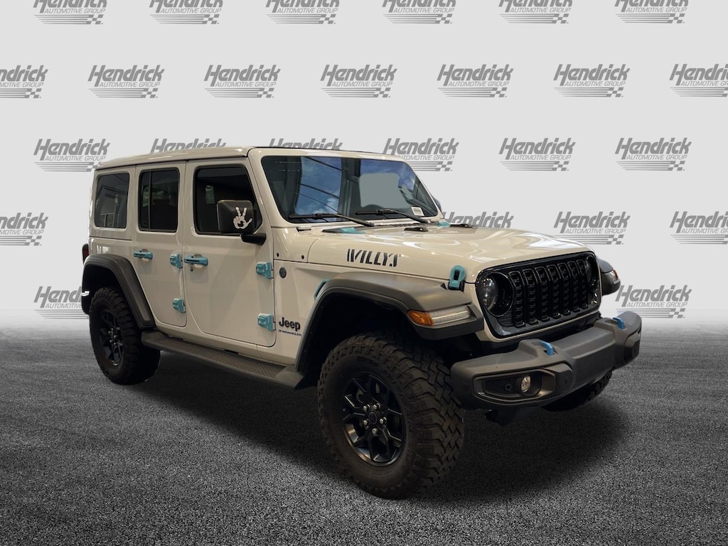 Used 2024 Jeep Wrangler 4xe Willys Convertible