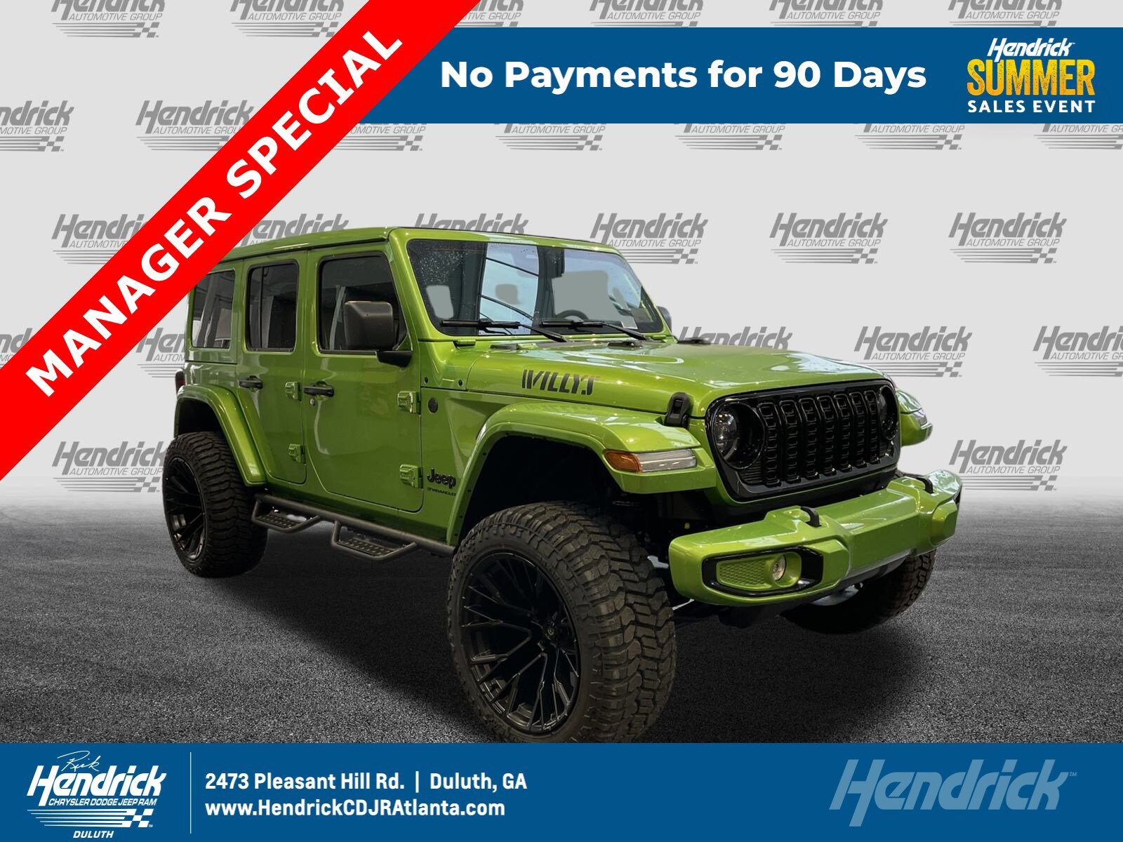 WOUTERS&HENDRIX☆リング12号☆エメラルドグリーン New 2026 Jeep Wrangler For Sale at Hendrick Automotive Group | VIN