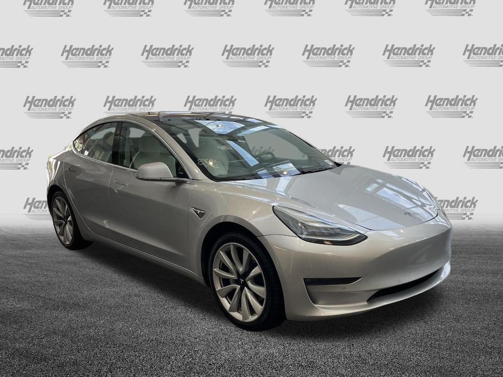 Used 2018 Tesla Model 3 Long Range Battery Sedan