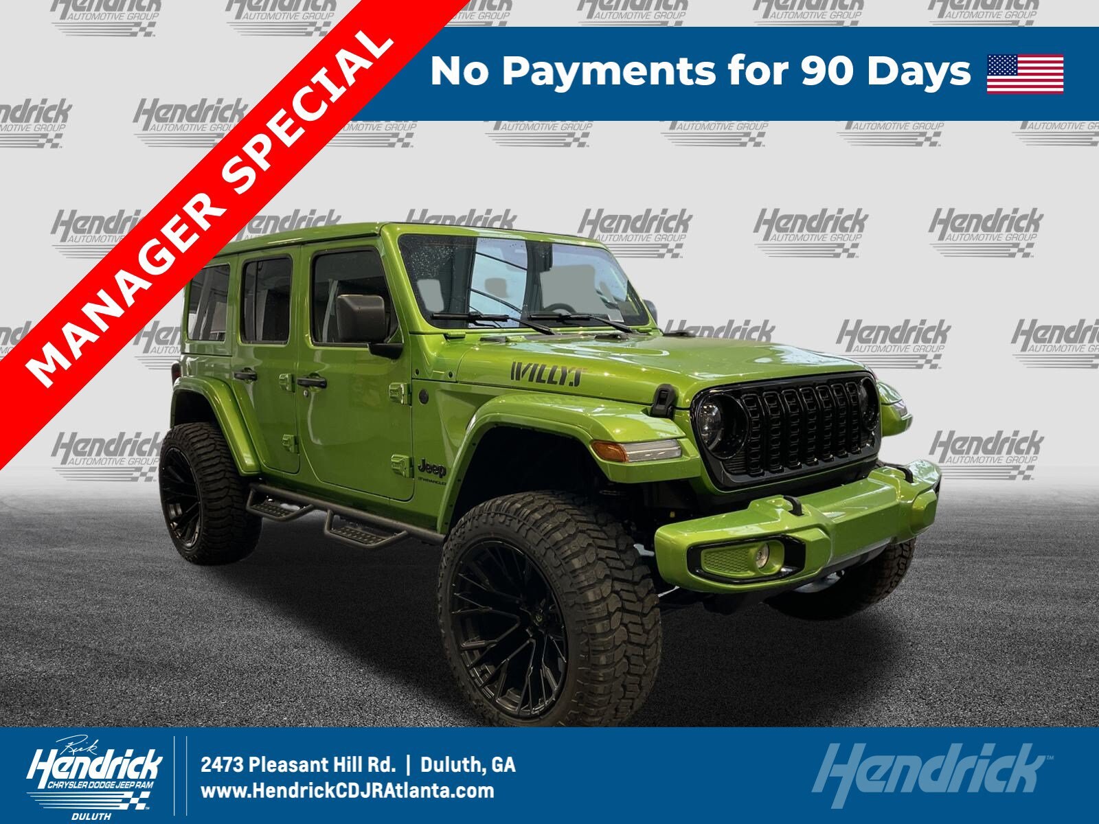 New 2026 Jeep Wrangler For Sale at Hendrick Automotive Group | VIN