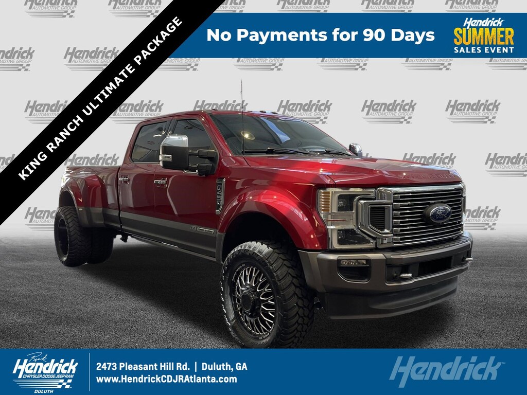 Used 2022 Ford Super Duty F-450 DRW King Ranch Pickup