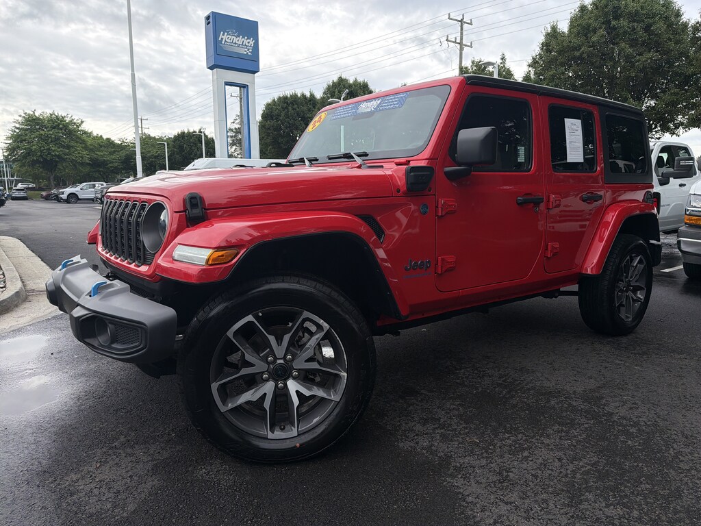 Used 2024 Jeep Wrangler 4xe Sport S Convertible
